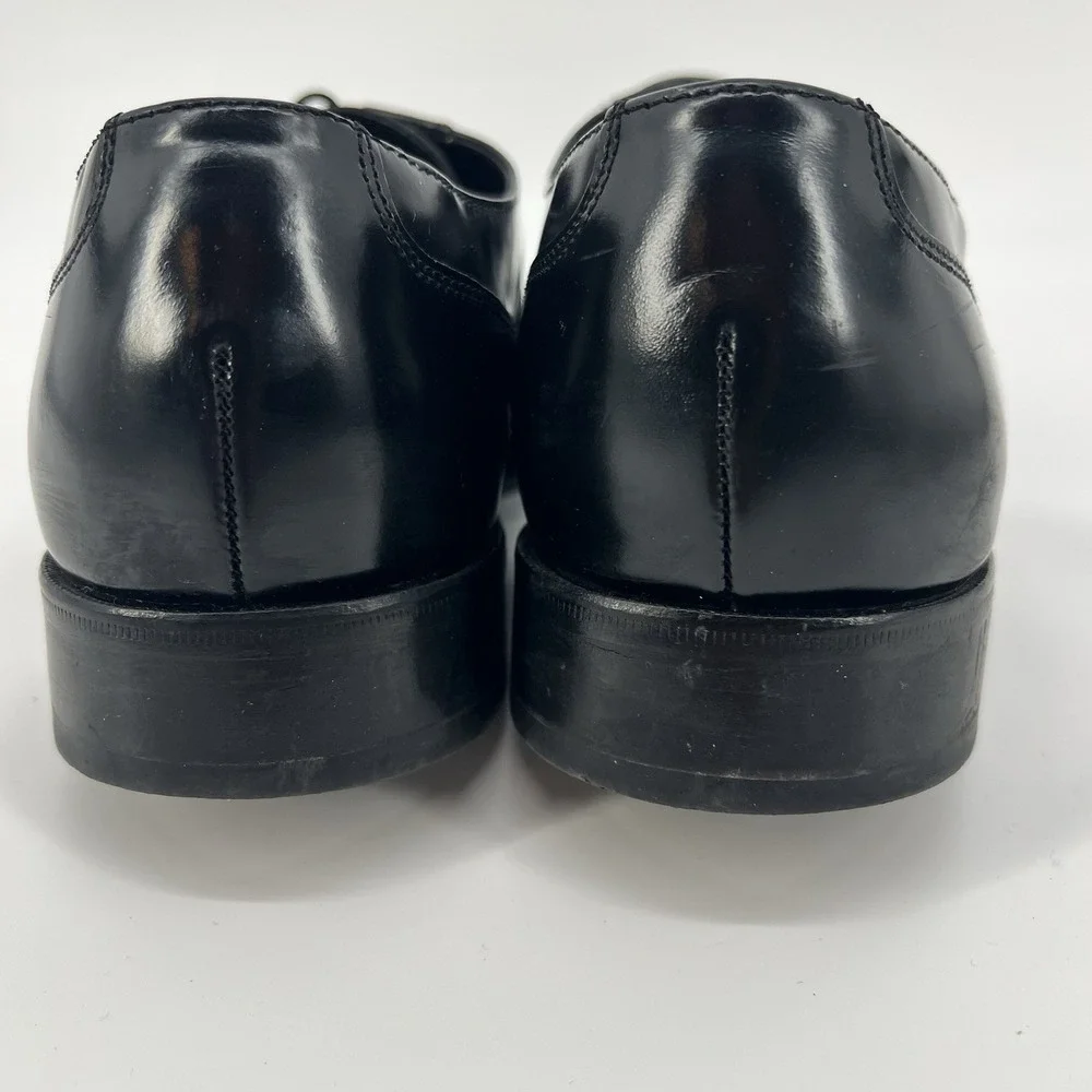 Florsheim Black Lexington Cap Toe Oxford Shoe 17067-01 Mens Size 9D Leather
